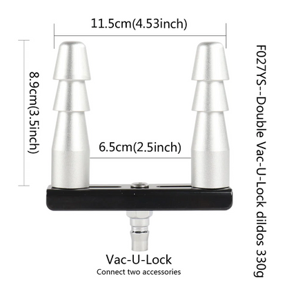 Premium Silicone Dildo Attachment Set