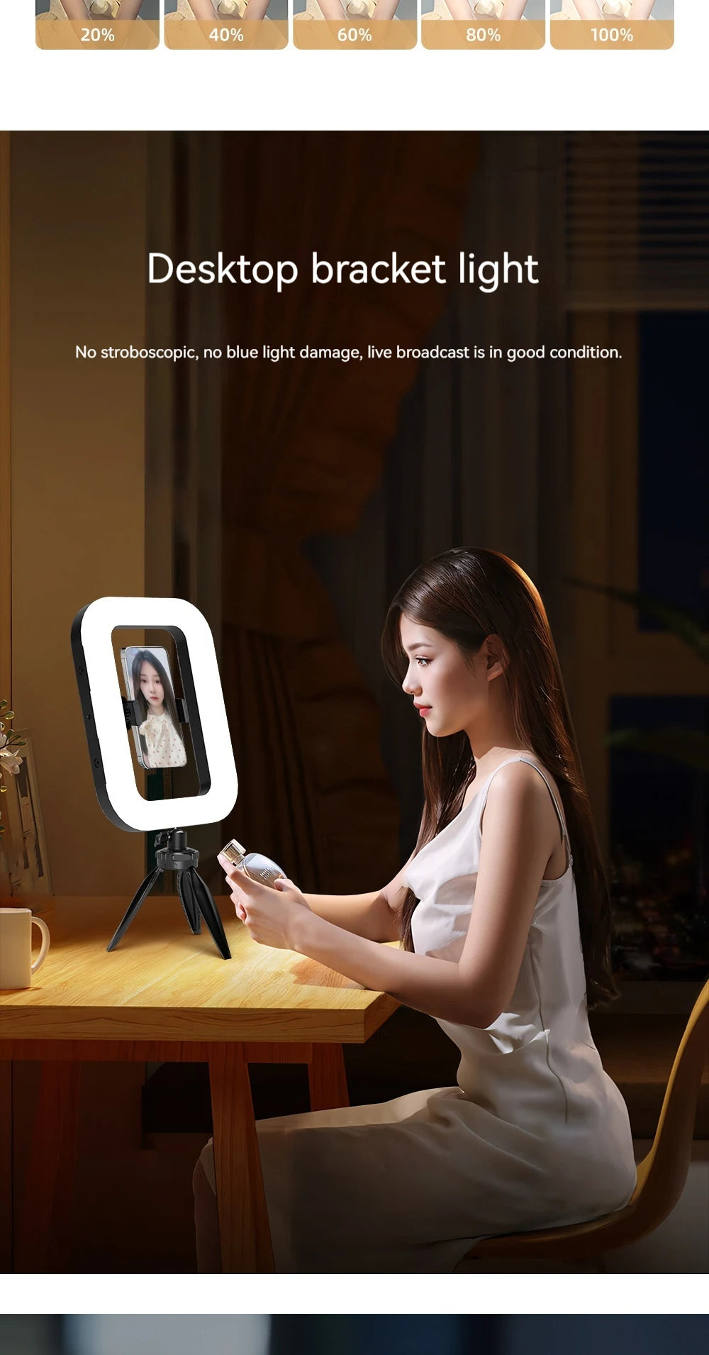 Live Streaming Ring Light