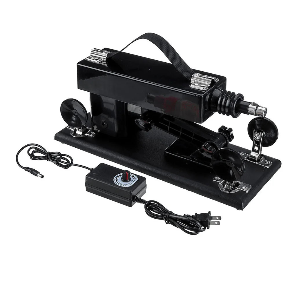 Quiet Auto Sex Machine with 3XLR Attachments