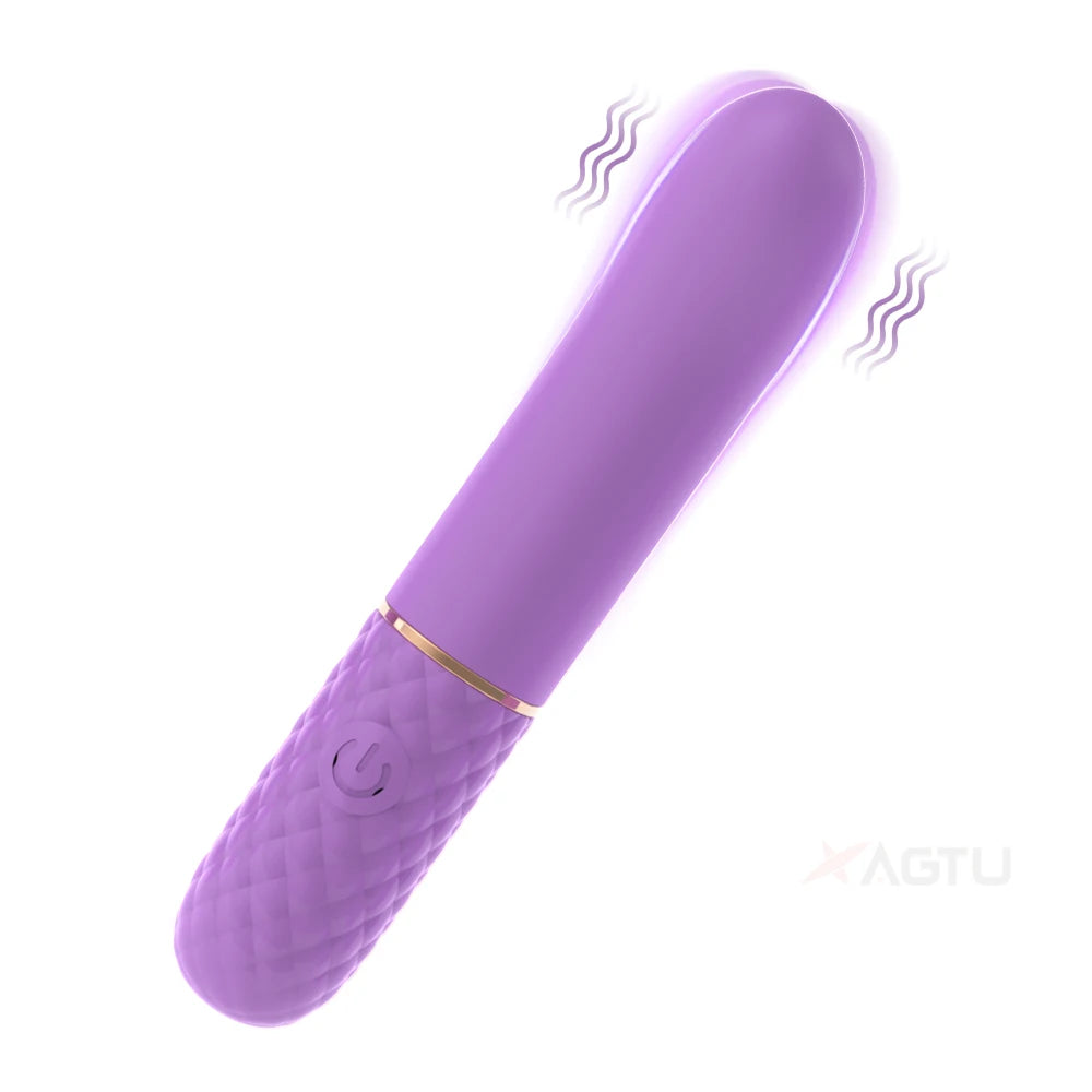 Mini Bullet Vibrator for Women Beginner G-Spot Nipple Clitoris Stimulator 8 Fast Seconds to Orgasm Female Sex Toys for Adults