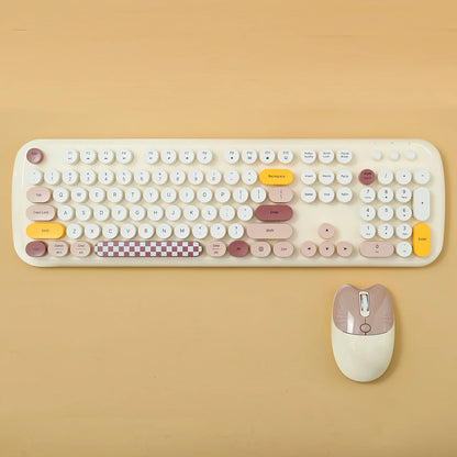 Unsharkable 104-key wireless keyboard full-size keyboard and mouse combination office keyboard with wireless mouse set