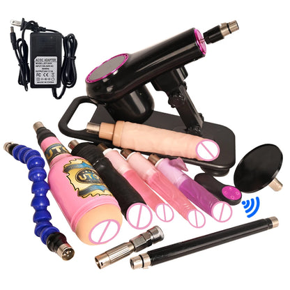 Wireless Remote Control Sex Machine Set