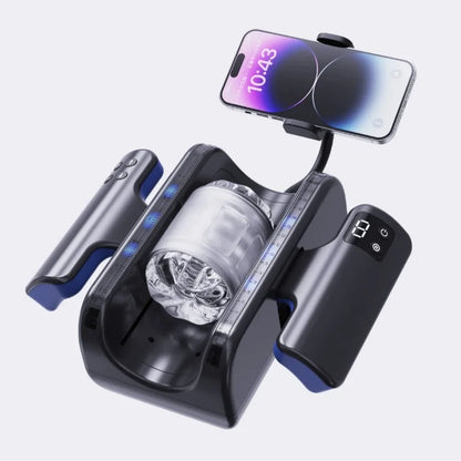 LCD Thrusting Stroker Machine with Phone Stand