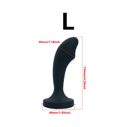 Premium Black Silicone Crystal