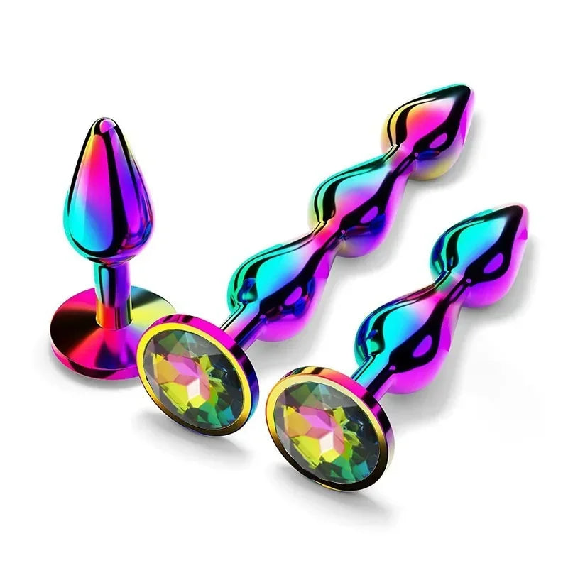 Metal Beads Body Plug