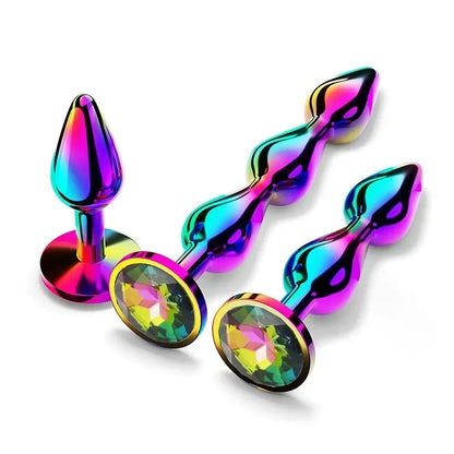 Metal Beads Body Plug