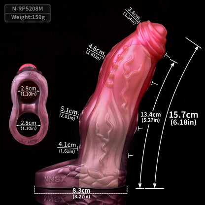 Large Knot Fantasy Silicone Sleeve Extender