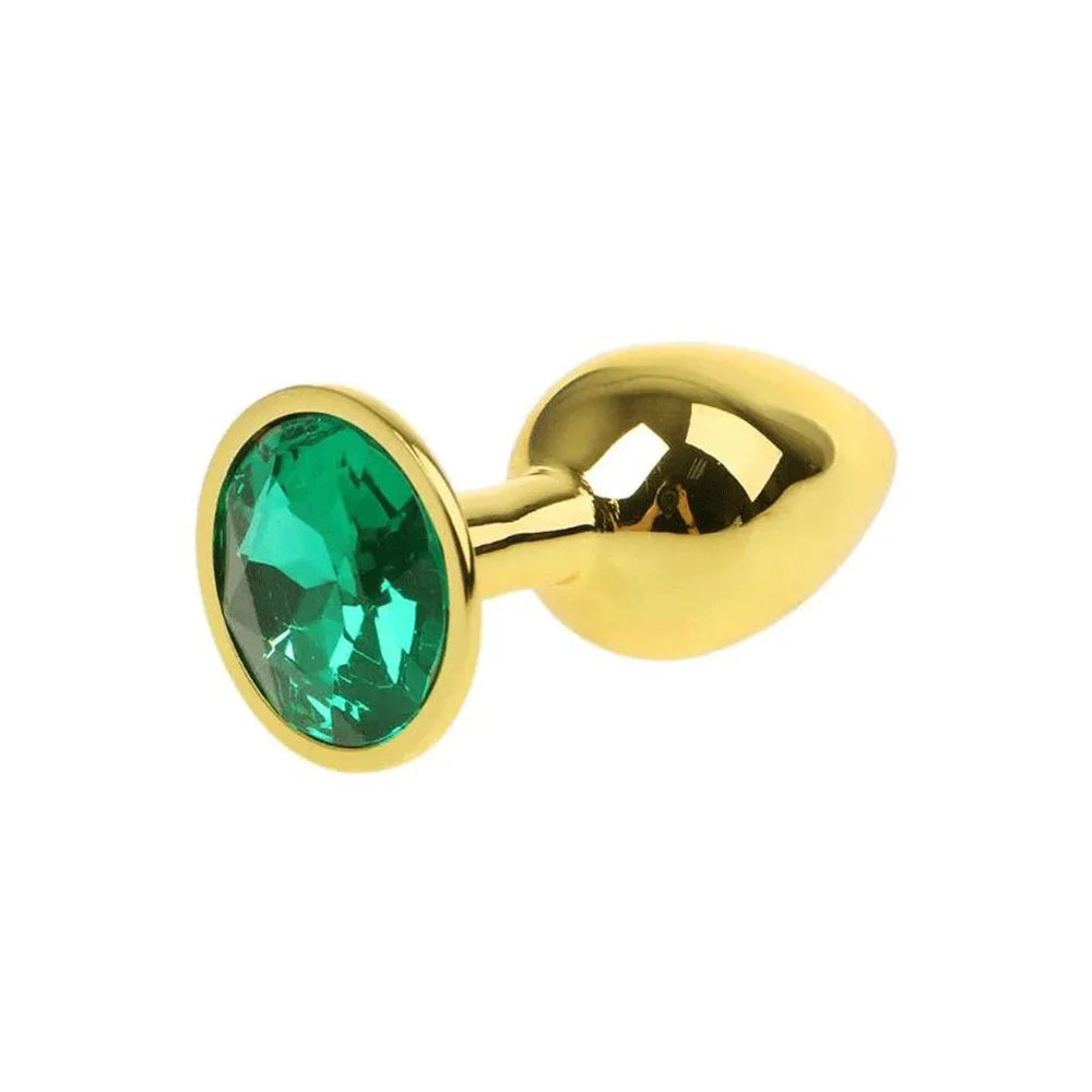Gold-Plated Crystal Plug Set