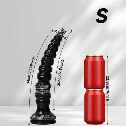 Soft Overlength Dildo Butt Plug