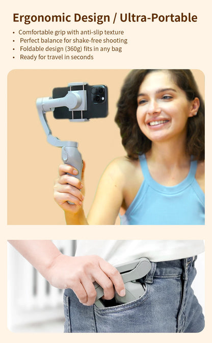 AI Face Tracking Premium Gimbal