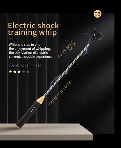 Electric shock training series, Pulse Horse Whip, Electro Spanking Paddle, Spanking Stick Bat, BDSM, Sex Games, Adult Sex Toys