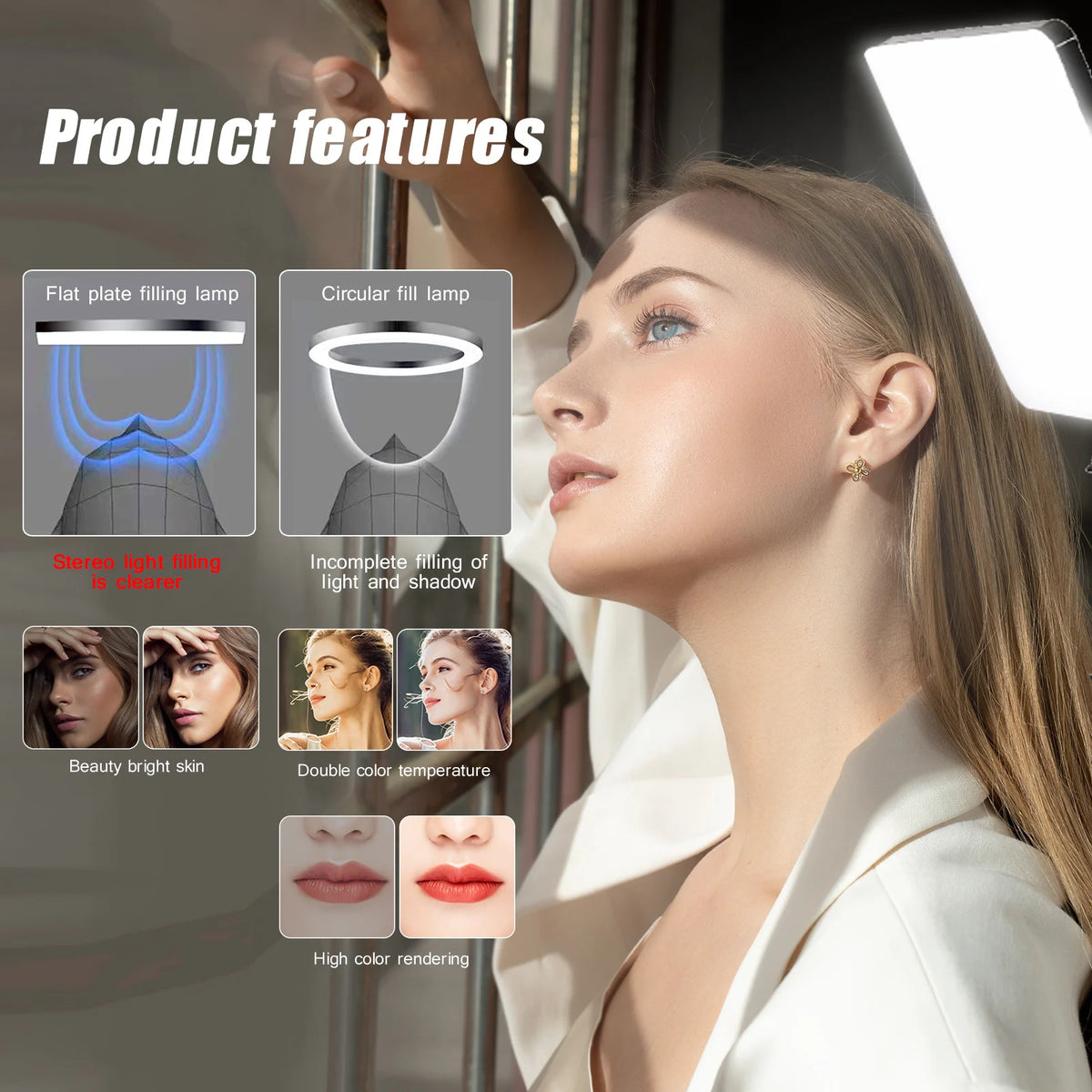 LED Video Light with Tripod
