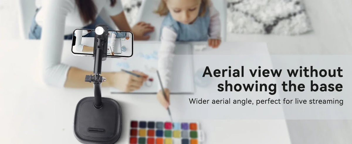 360° Heavy-Duty Desk Phone Stand