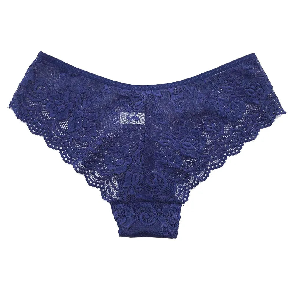 Sexy Low-Rise Lace Panties 5 PCS/SET Women Floral Underwear M-XL Girls Underpants Ladies Lingerie 89428