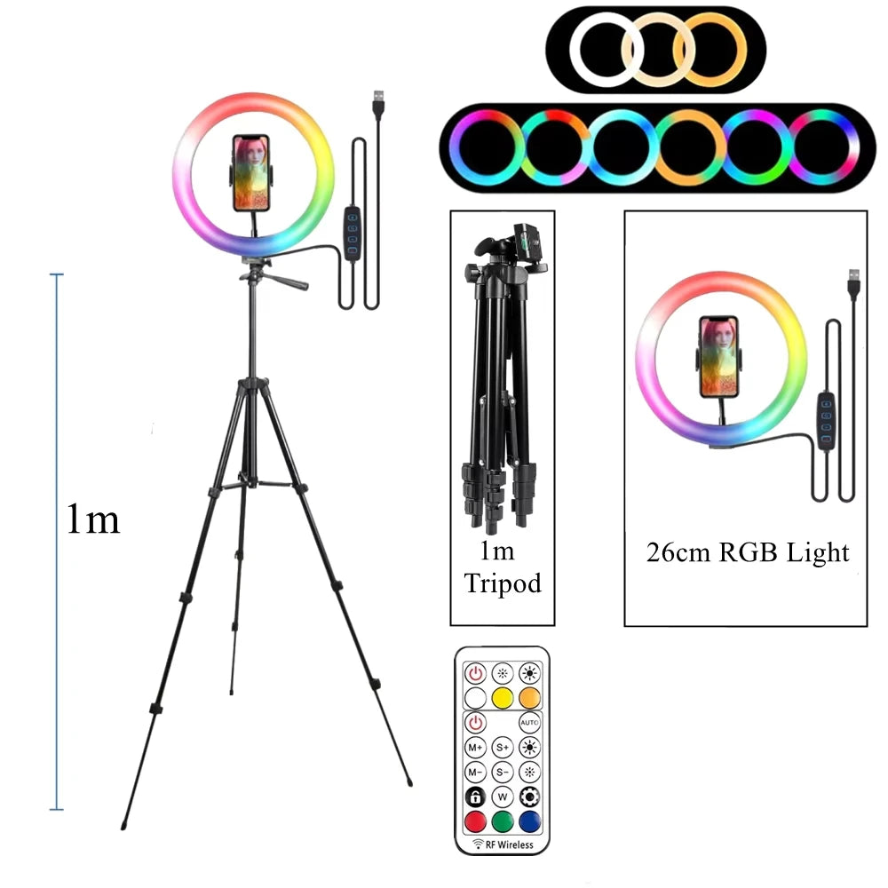 Remote Control LED Light Lamp Ring