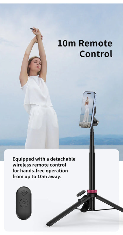 Bluetooth Remote Magnetic Phone Tripod