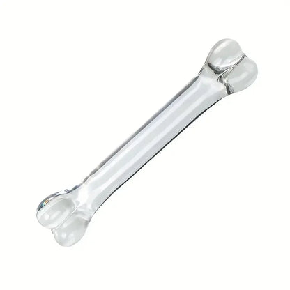 Double headed Glass Dildo Fake Penis Crystal Anal Beads Butt Plug Prostate Massager G Spot Female Masturbation Anus Sex Toys 18+