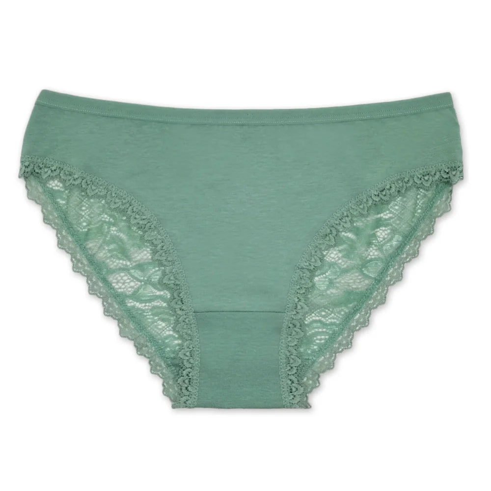 5 PCS/SET Women Panties Lace Underwear M-XL Sexy Low-rise Underpants Girls Bow Briefs Women Lingerie Ladies Panty