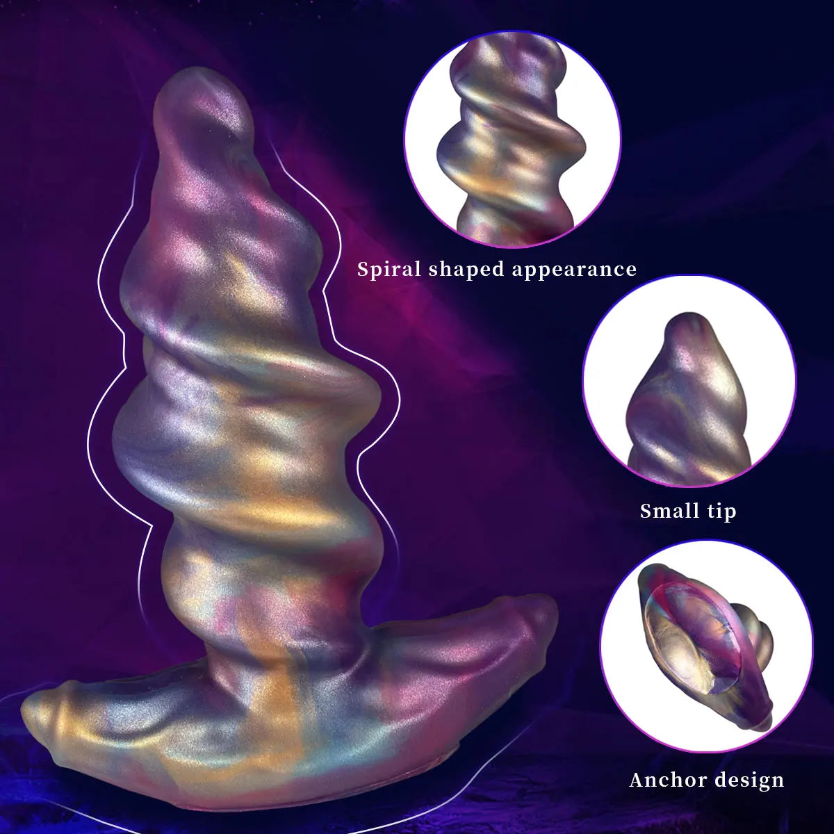 Twist Screw Silicone Plug