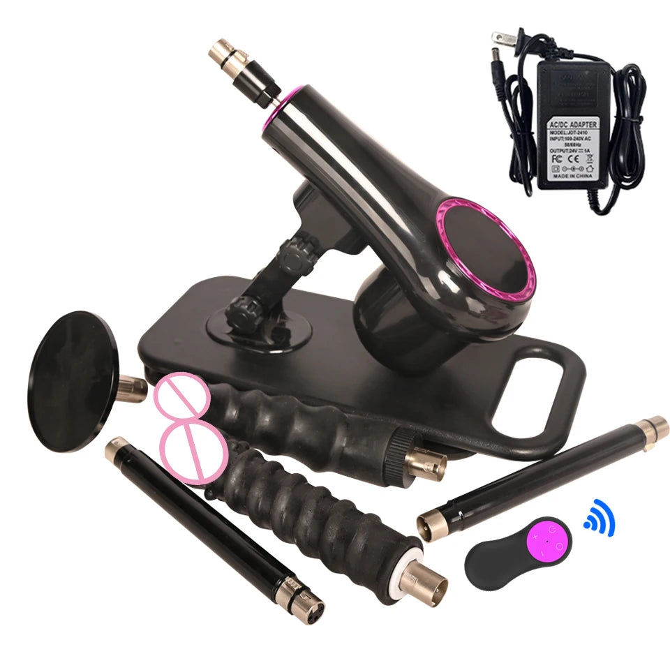 Wireless Remote Control Sex Machine Set