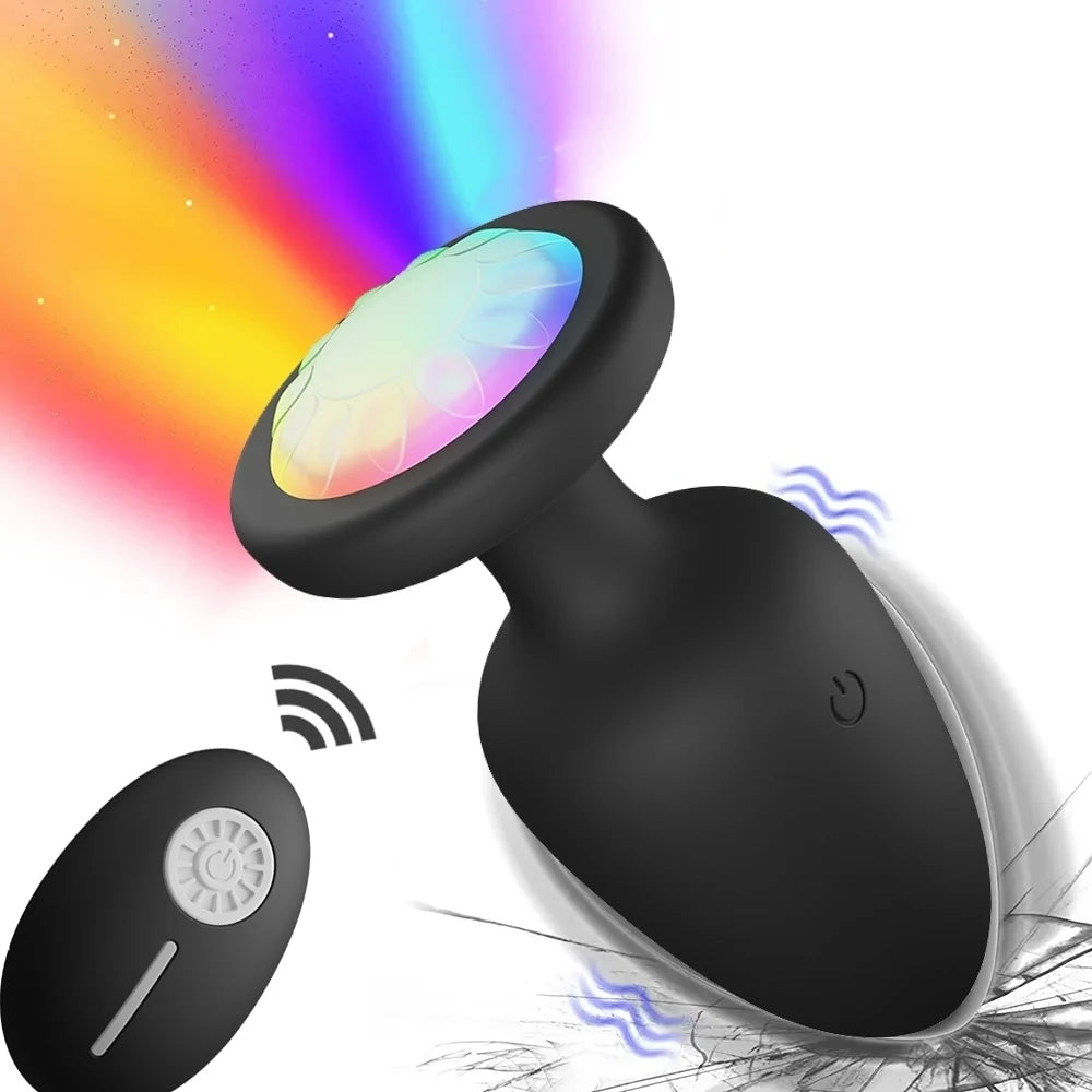 Remote-Control Silicone Plug Massager