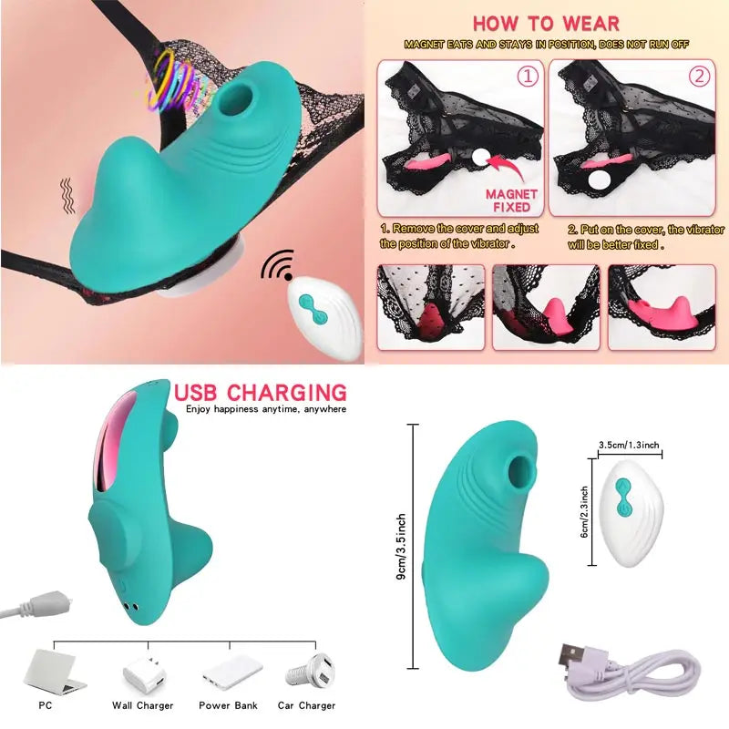 Panties Mini G-Spot Clitoral Massager