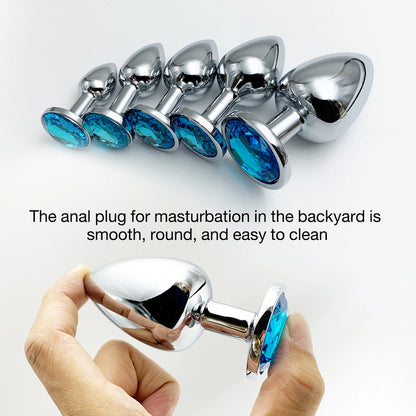 Premium Metal Crystal Plug