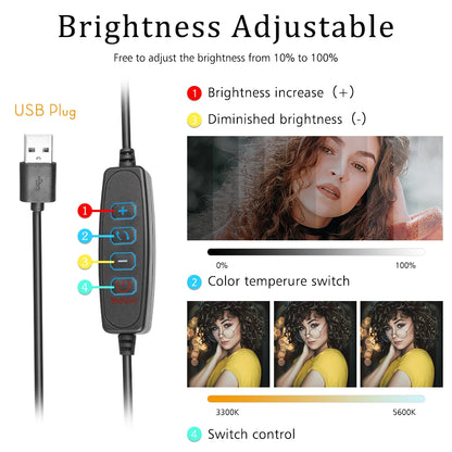 SoftCast USB Tabletop Studio Light