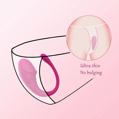 2-in-1 Dual G-Spot Clitoral Stimulator — 10 Modes 4 Colours