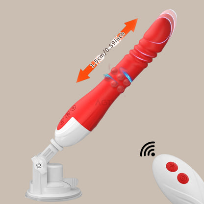 Remote Control Thrusting Dildo Vibrator