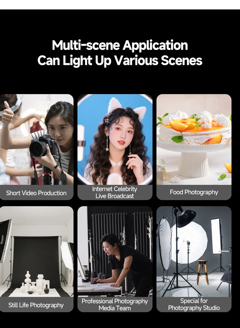 APP-Controlled Video Light for Creators