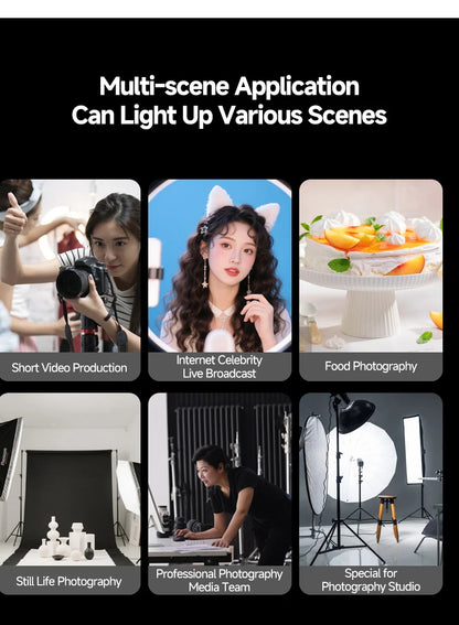 APP-Controlled Video Light for Creators