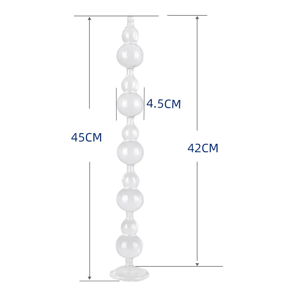 62cm Crystal Chain Beads Plug