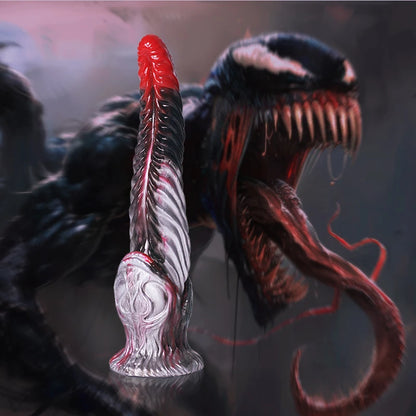 Soft Silicone Longer Tongue Dildo