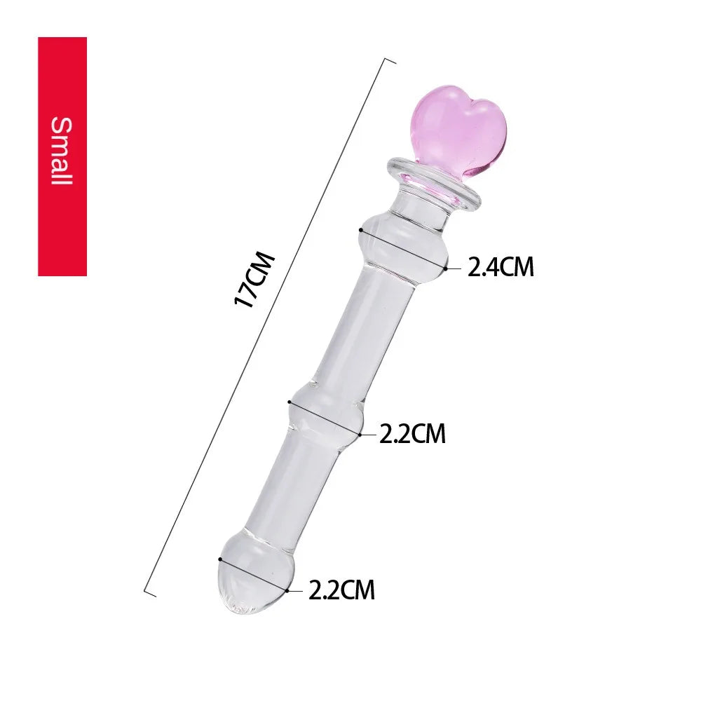 High-Quality Crystal Glass Wand
