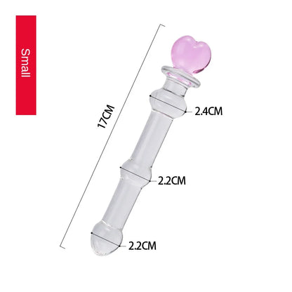 High-Quality Crystal Glass Wand