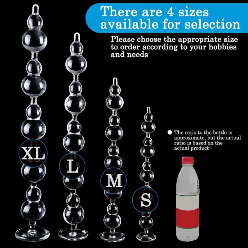 62cm Crystal Chain Beads Plug