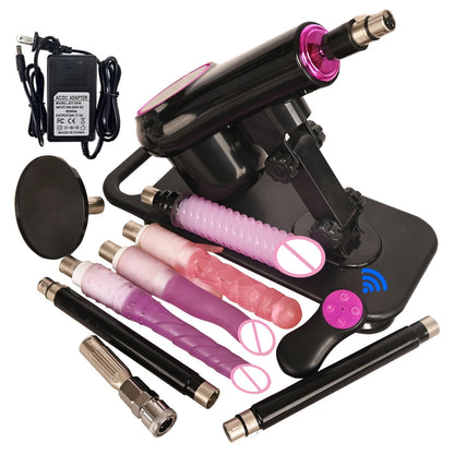 Wireless Remote Control Sex Machine Set