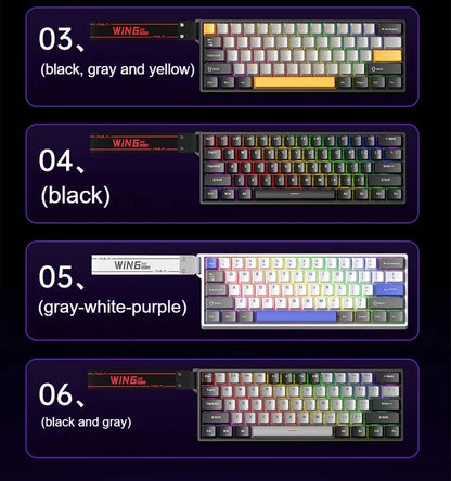 Hot-swap RGB keyboard