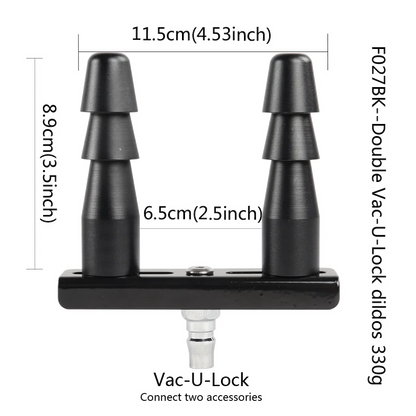 Premium Silicone Dildo Attachment Set