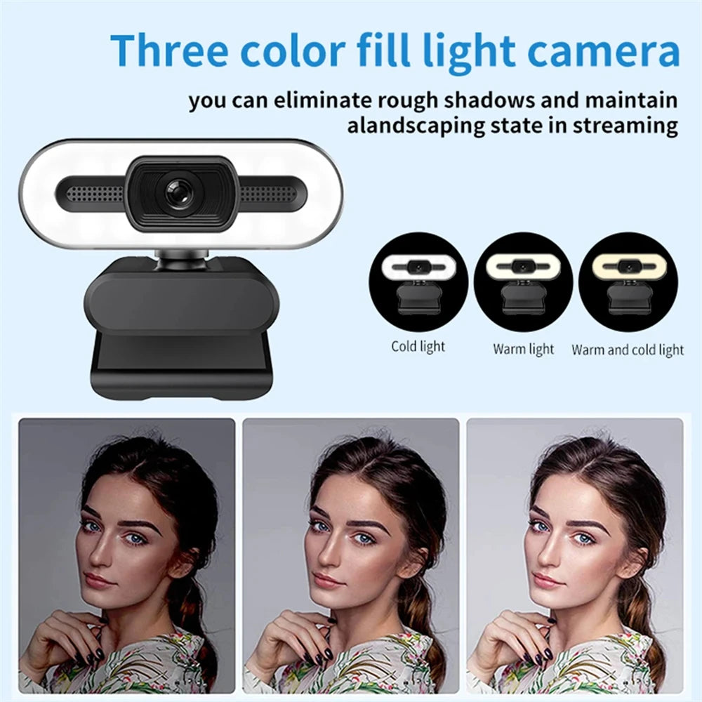 4k Rotatable 360° Webcam