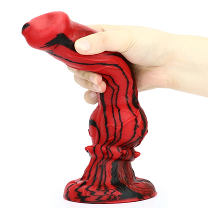 Realistic Soft Silicone Fantasy Dildo with Suction Cup