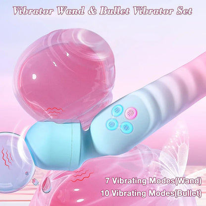 2 in 1 Powerful AV Vibrator