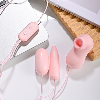 All in One Dual Stimulation Clit Massager Kit