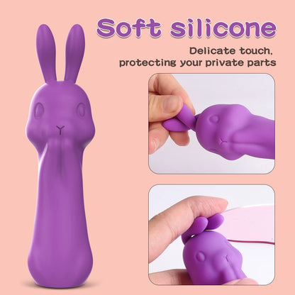 Carrot Rabbit Vibrator — Dual Suction and G-Spot