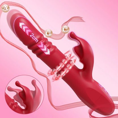 Remote Control Thrusting Dildo Vibrator