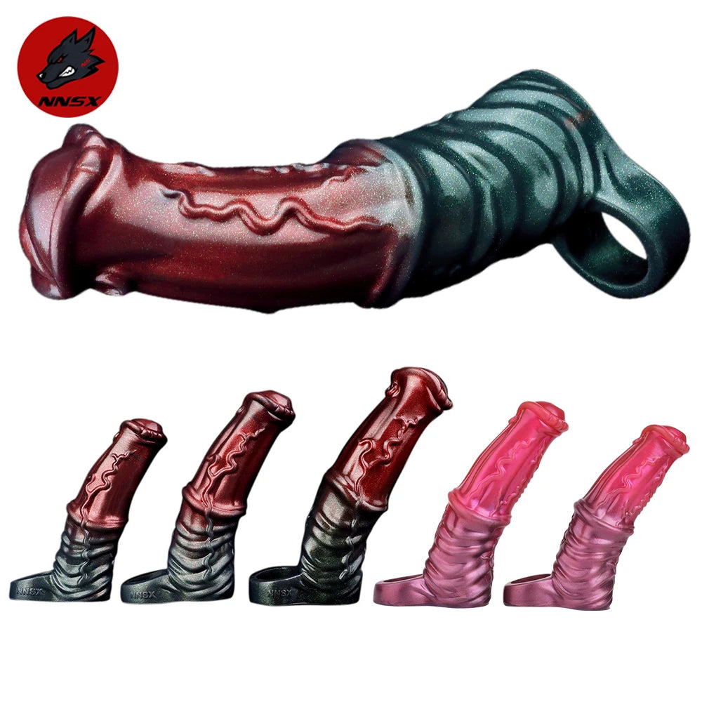 Textured Knot Silicone Sleeve Extender
