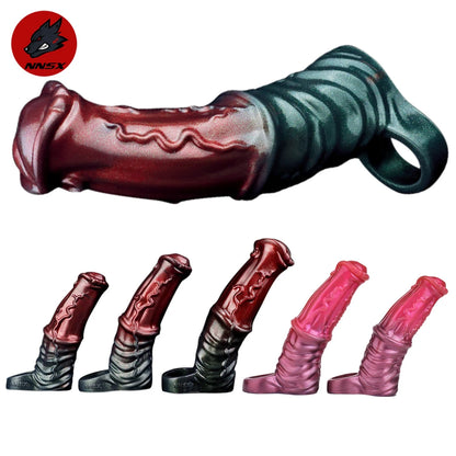 Textured Knot Silicone Sleeve Extender