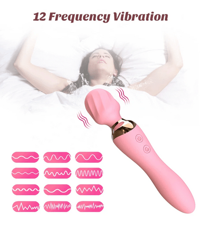 Powerful Heating Wand Vibrator