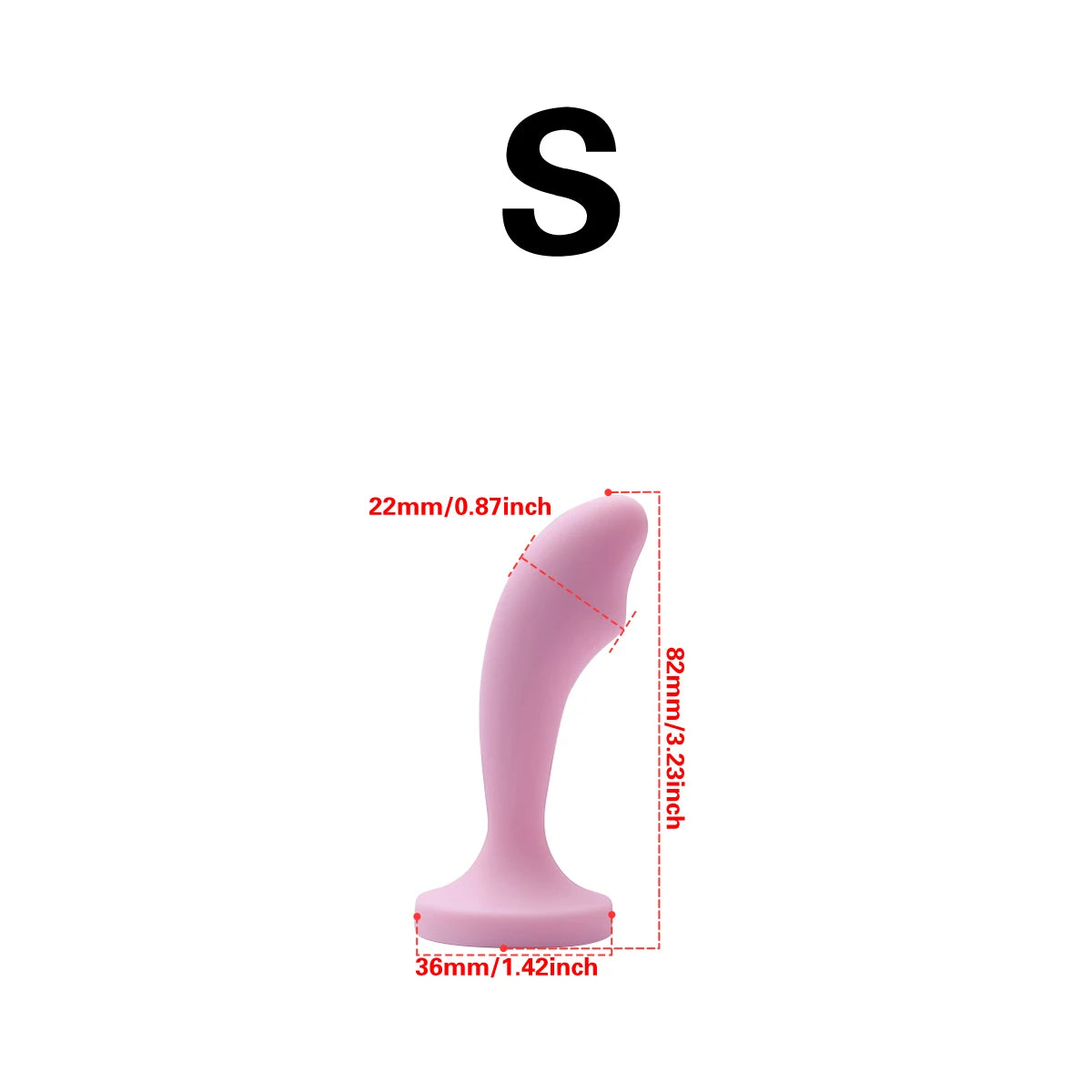 Premium Silicone Pink Crysta Plug